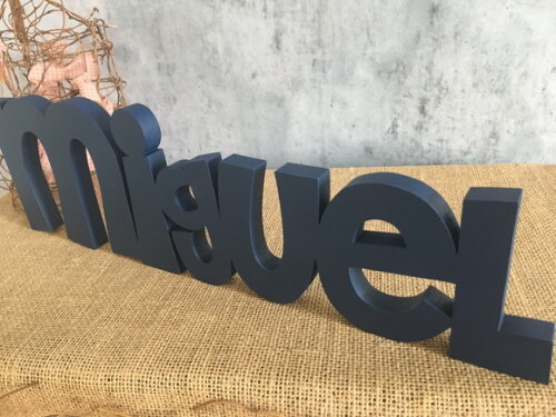 Letras de MDF -Nomes
