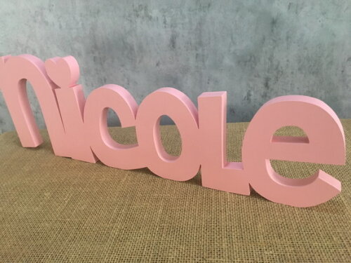 Letras de MDF -Nomes