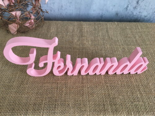 Letras de MDF -Nomes