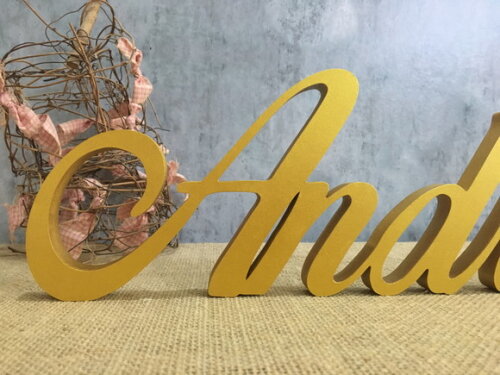 Letras de MDF -Nomes