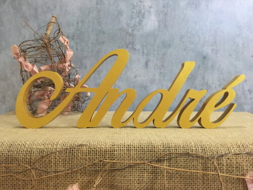 Letras de MDF -Nomes