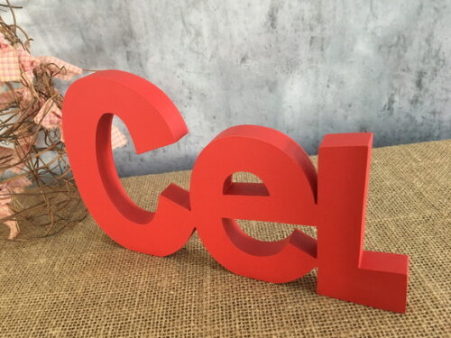 Letras de MDF -Nomes