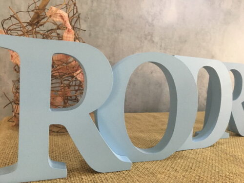 Letras de MDF -Nomes