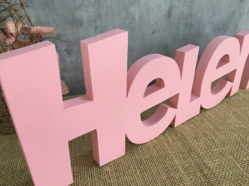 Letras de MDF -Nomes