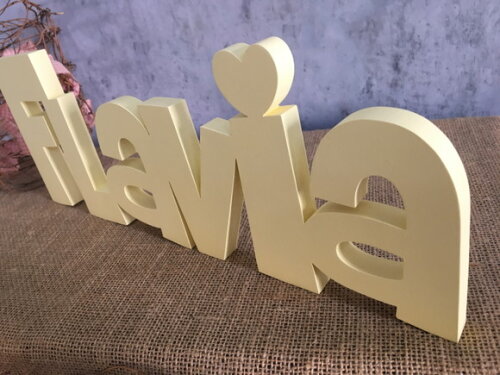 Letras de MDF -Nomes