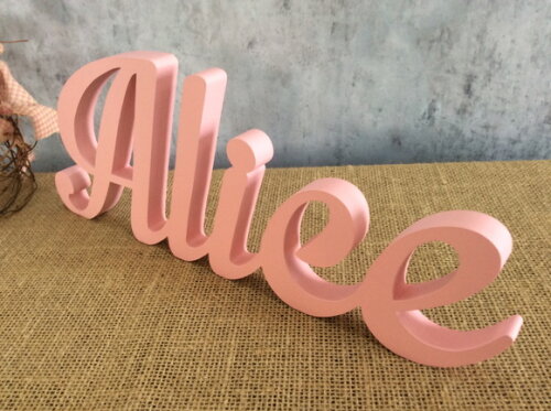 Letras de MDF -Nomes