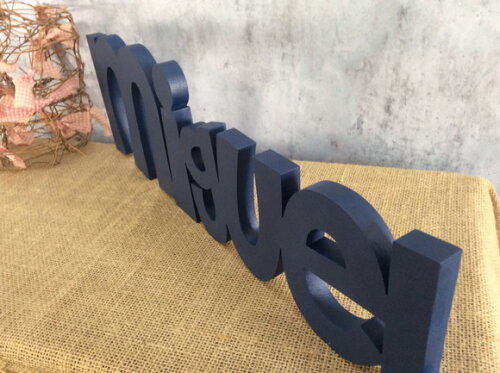 Letras de MDF -Nomes