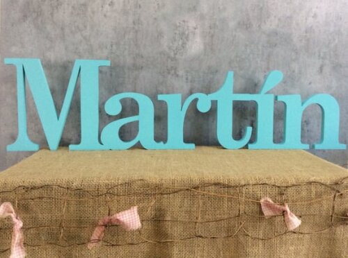 Letras de MDF -Nomes