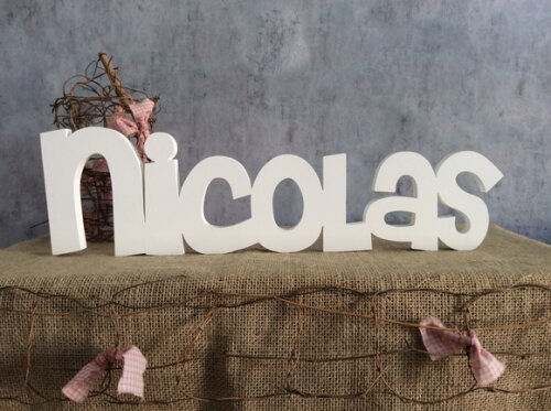 Letras de MDF -Nomes