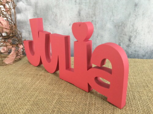 Letras de MDF -Nomes