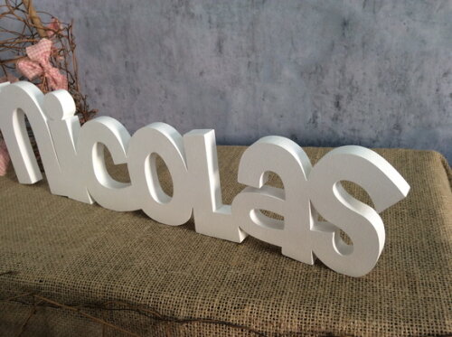 Letras de MDF -Nomes