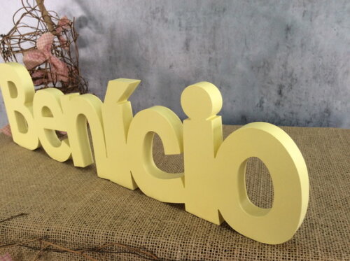 Letras de MDF -Nomes