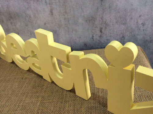 Letras de MDF -Nomes