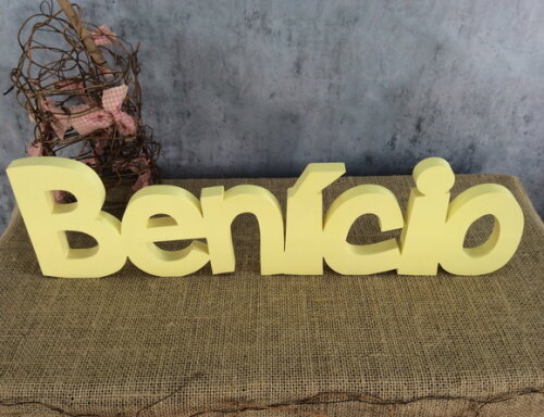 Letras de MDF -Nomes
