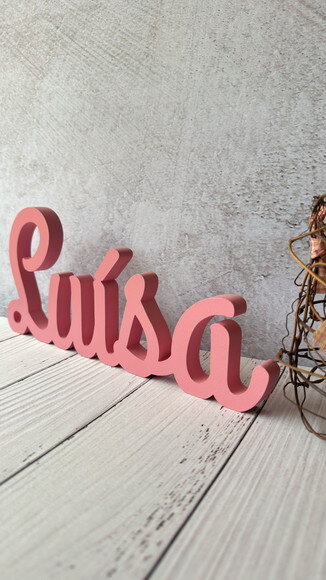 Letras de mdf -nomes - Letras Cursivas