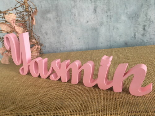 Letras de MDF -Nomes - Letras Cursivas