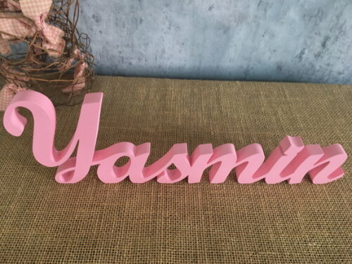 Letras de MDF -Nomes - Letras Cursivas