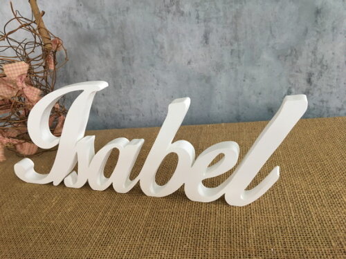 Letras de MDF -Nomes - Letras Cursivas