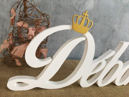 Letras de MDF -Nomes - Letras Cursivas