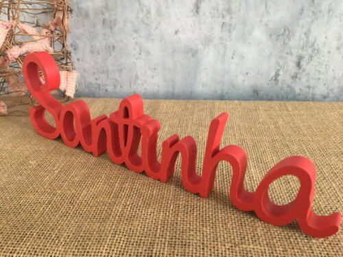 Letras de MDF -Nomes - Letras Cursivas