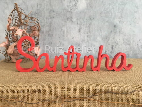 Letras de MDF -Nomes - Letras Cursivas