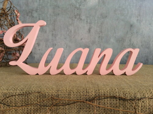 Letras de MDF -Nomes - Letras Cursivas