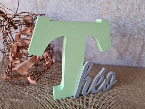 Letras de mdf -nomes 18cm