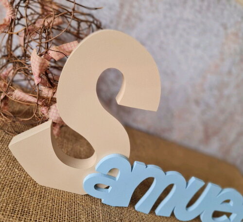 Letras de mdf -nomes 18cm