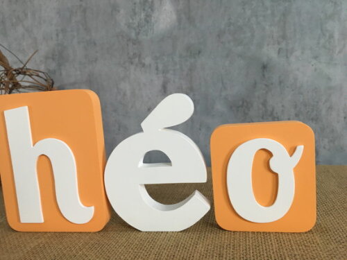 Letras de mdf -nomes Blocos Leão