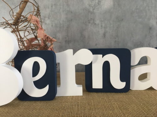 Letras de MDF -Nomes Blocos URSO