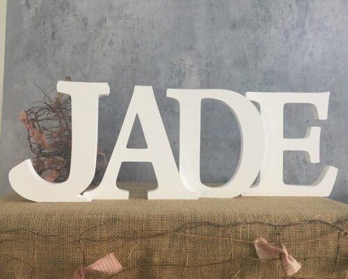 Letras de MDF -Nomes Letras de Forma
