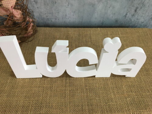 Letras de MDF -Nomes Linha CH