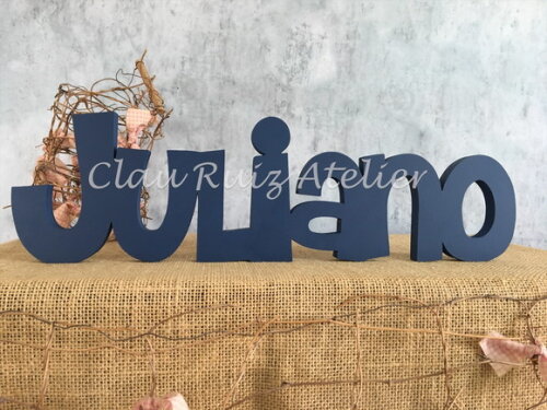 Letras de MDF -Nomes Linha CH