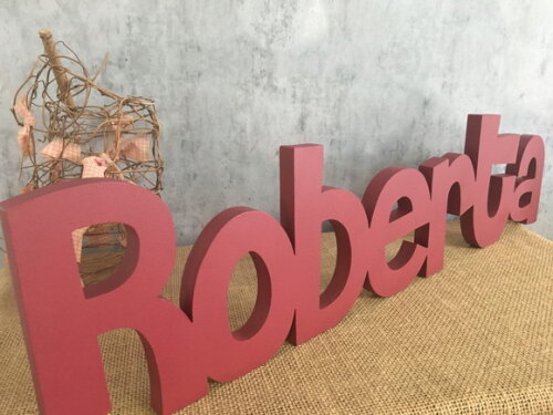 Letras de MDF -Nomes Linha CH