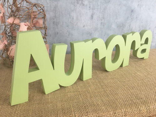 Letras de MDF -Nomes Linha CH