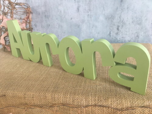 Letras de MDF -Nomes Linha CH