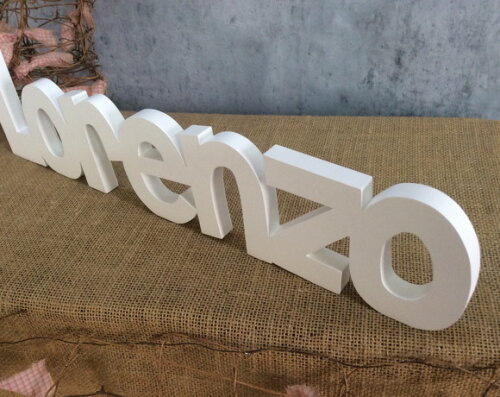 Letras de MDF -Nomes Linha CH
