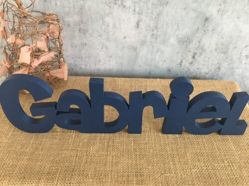 Letras de MDF -Nomes Linha CH