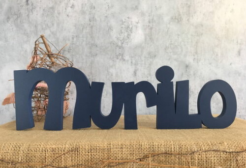 Letras de MDF -Nomes Linha CH