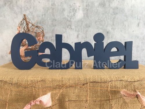 Letras de MDF -Nomes Linha CH