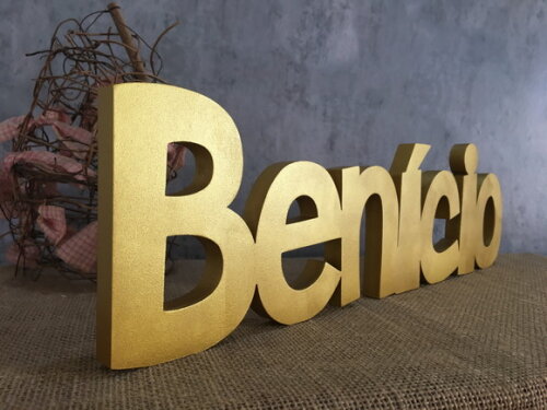 Letras de MDF -Nomes Linha CH
