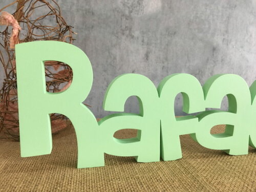 Letras de MDF -Nomes Linha CH