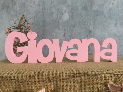 Letras de MDF -Nomes Linha CH
