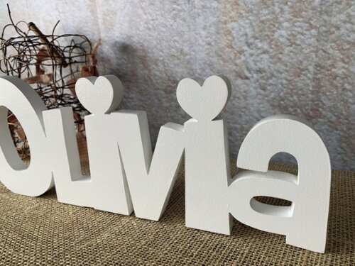 Letras de MDF -Nomes Linha CH