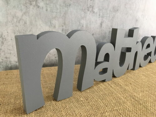 Letras de MDF -Nomes Linha CH