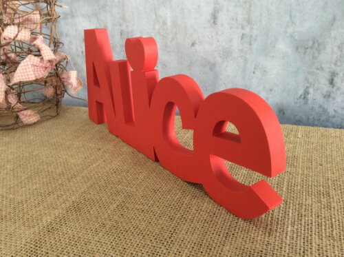 Letras de MDF -Nomes Linha CH