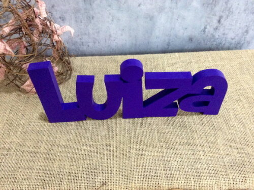 Letras de MDF -Nomes Linha CH