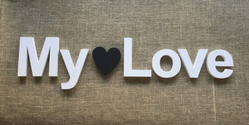 Letras de Parede MY LOVE
