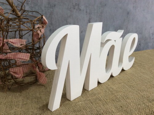 Letras Decor -palavras - Mãe