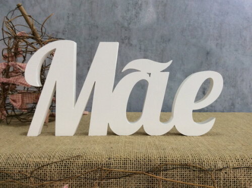 Letras Decor -palavras - Mãe